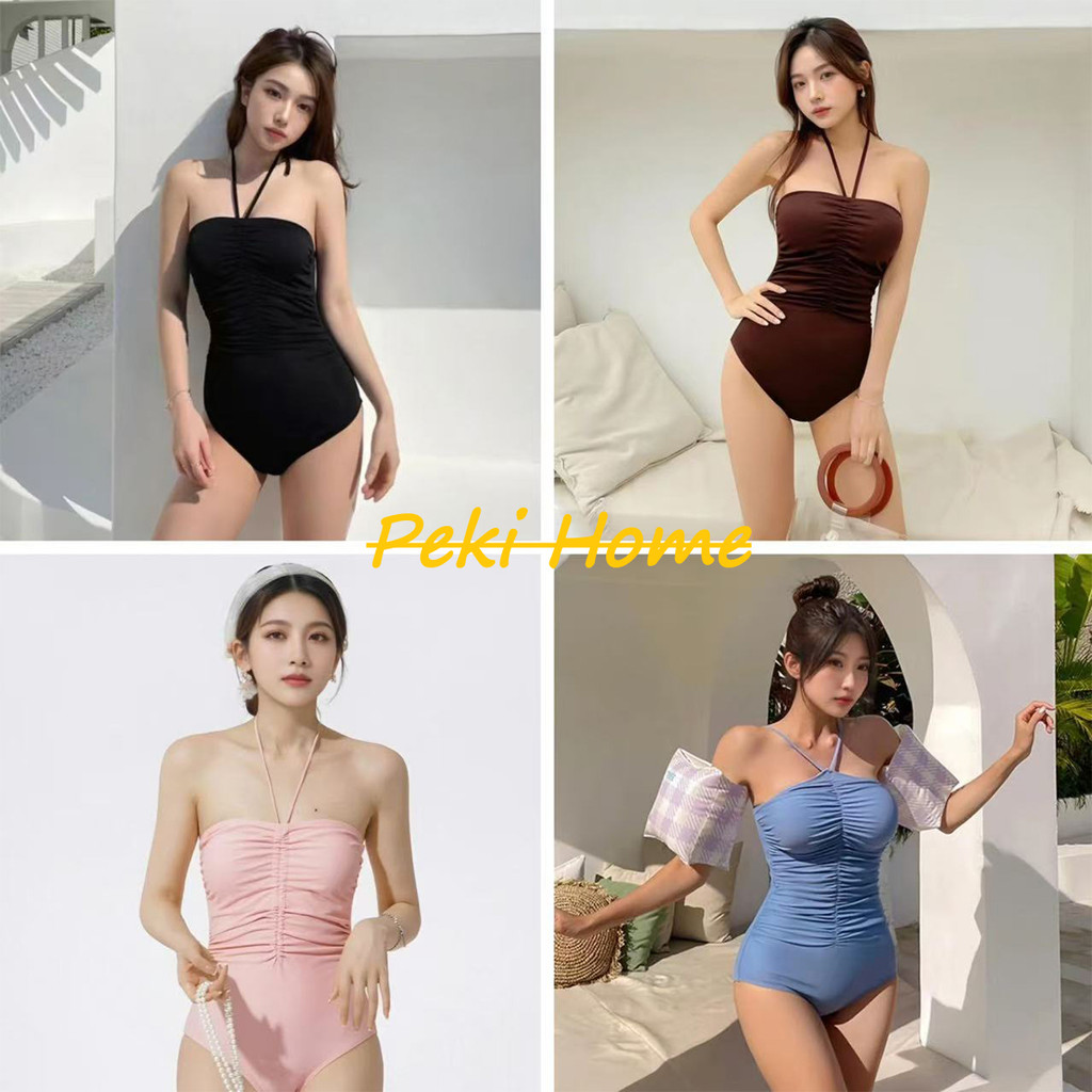 ชุดว่ายน้ำเกาหลีแบบใหม่สุดเก๋ สวยเพรียวสำหรับสาวๆ