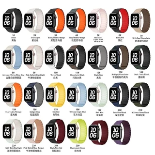 [สต็อกท้องถิ่น] สายซิลิโคน สายแม่เหล็กสําหรับ แอปเปิล ดู 46/42/49/45/41 มม. 44 มม. 38 40 มม. สําหรับ ไอวอทช์ พิเศษ 2 ชุด 10 9 8 7 6 กับ 5 4 3