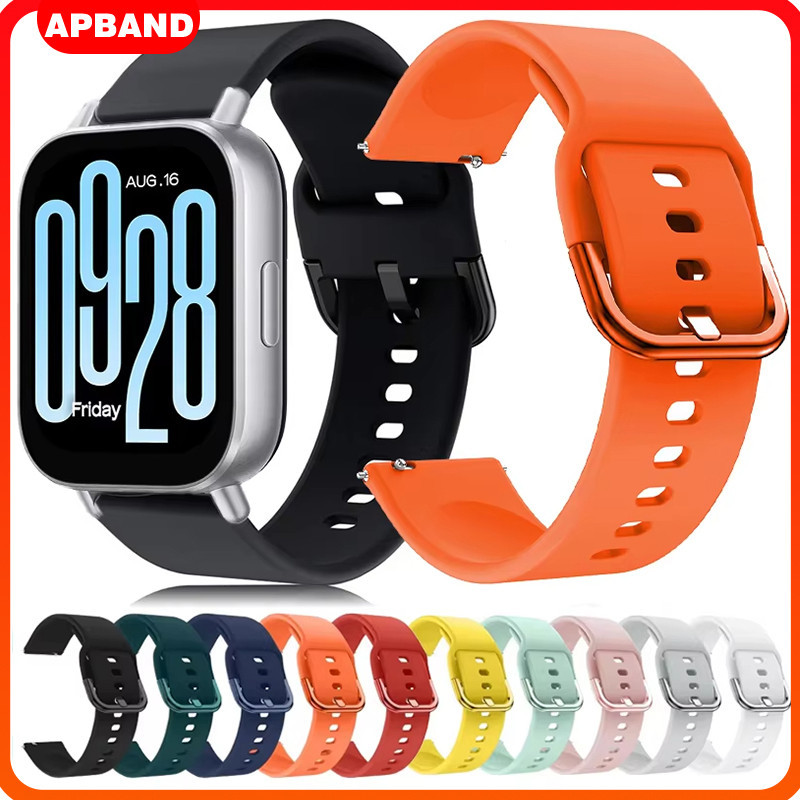 สายยางซิลิโคน 20 มม. / 22 มม for Redmi Watch 5 Active/Lite Samsung Galaxy Watch/Huawei/Garmin/Itel 011/Amazfit Bip 6