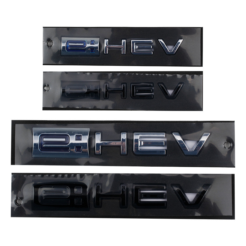 Ehev โลโก้ 3D ABS Emblem e HEV Badge Auto ด้านหลังสัญลักษณ์อุปกรณ์เสริม honda hybrid rs ehev civic f