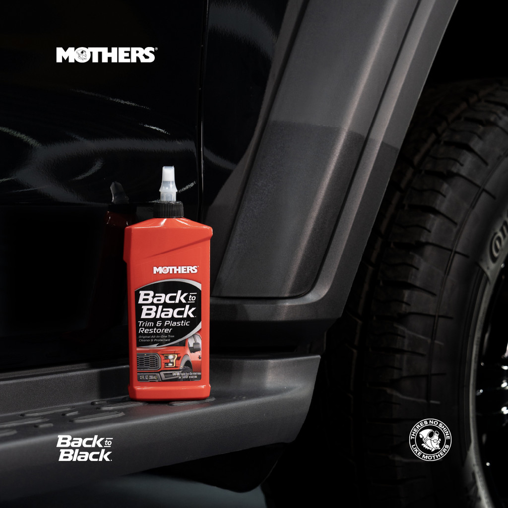 Mothers® Back-to-Black® Trim & Plastic Restorer ครีมฟื้นฟูสีพลาสติกและยาง (354 ml) - รูปที่ 2
