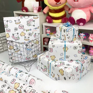 ส่งสินค้าทุกวัน กระดาษห่อช่อดอกไม้ Gift wrapping paper กระดาษห่อ ลายการ์ตูน ลายน่ารัก