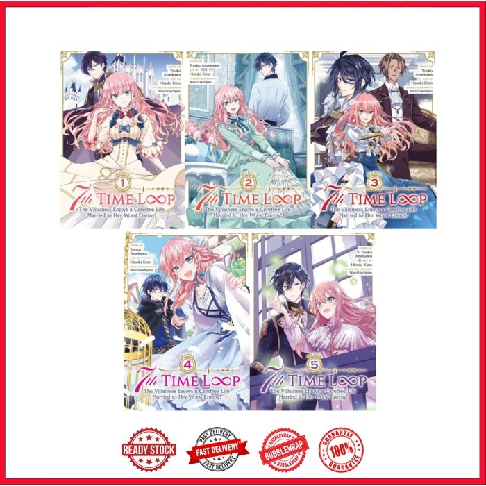 Manga 7th Time Loop (ซีรีส์ 7 เล่ม) ภาษาอังกฤษ