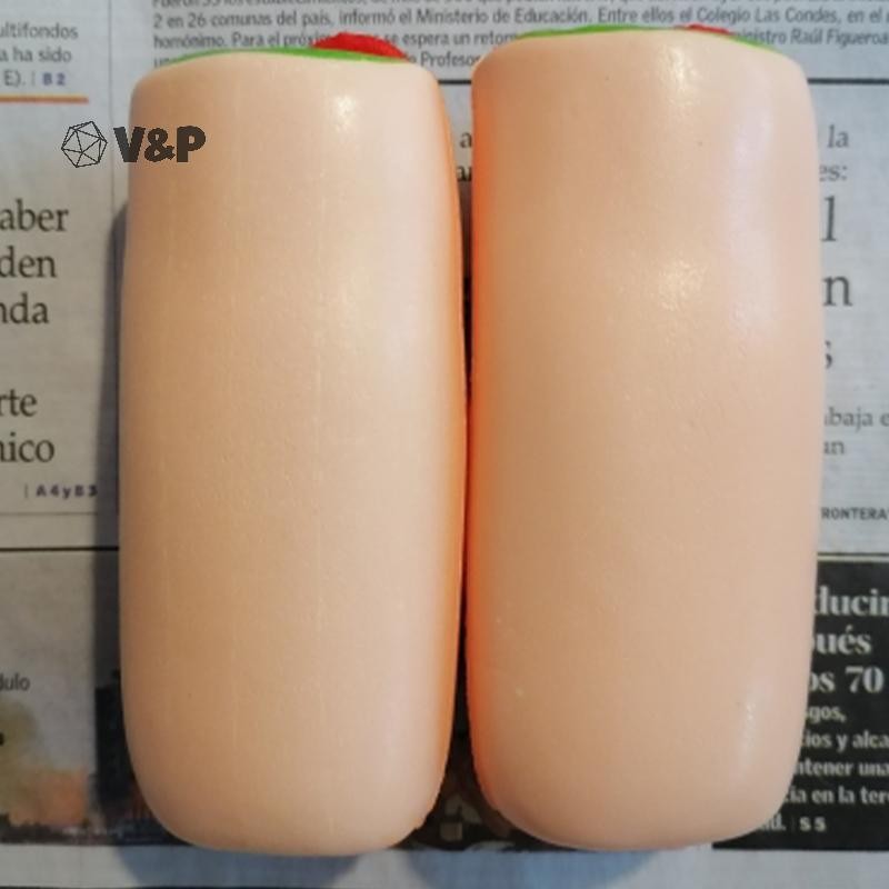 V&p Burrito Squishy Doll ของเล่นป้องกันความเครียด Mini Egg Roll ความเครียดบรรเทาบีบของเล่นใหม่