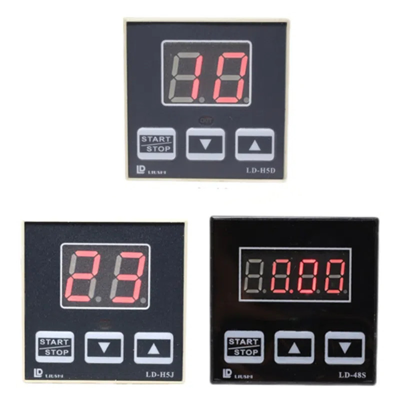 Ld-h5j Zhejiang Liu City โรงงานเครื่องมืออิเล็กทรอนิกส์ LD-H5D สีแดงเพชรเตาอบ LD-48S เตาอบ Timer LD-