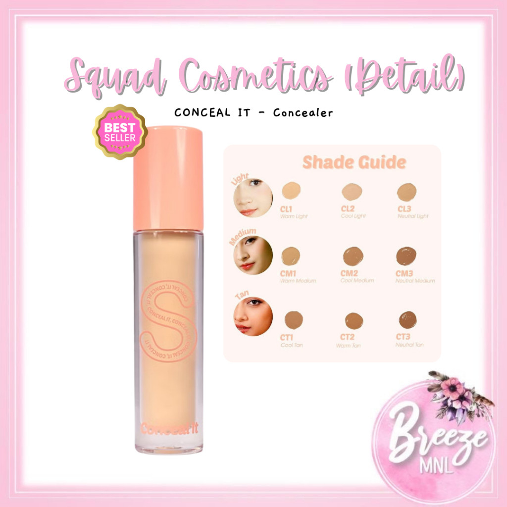 Detail Squad Cosmetics CONCEAL IT Concealer Stick x Breezemnl