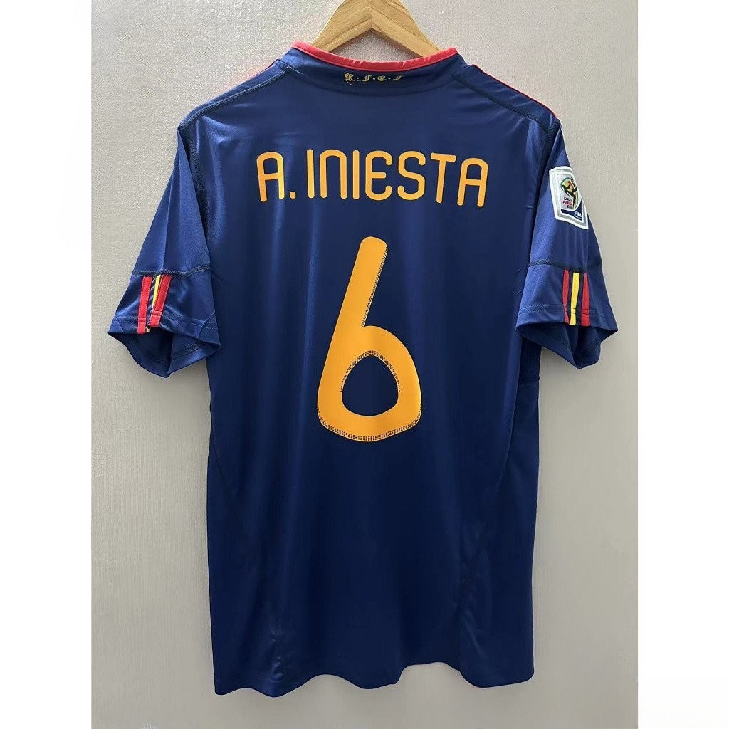 เสื้อฟุตบอลคุณภาพสูง อาร์เรย์สเปน.INIESTA VAAG