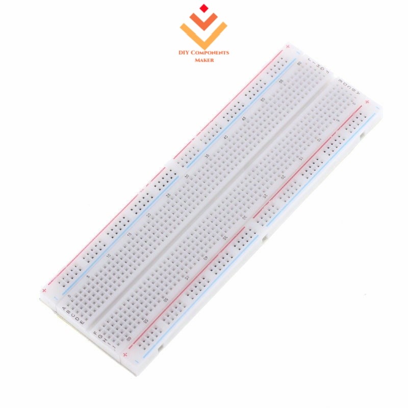 ใหม่ Solderless MB-102 BreadBoard Protoboard 830 Tie Points 2 รถบัสวงจรทดสอบ PCB BreadBoard สําหรับ Arduino