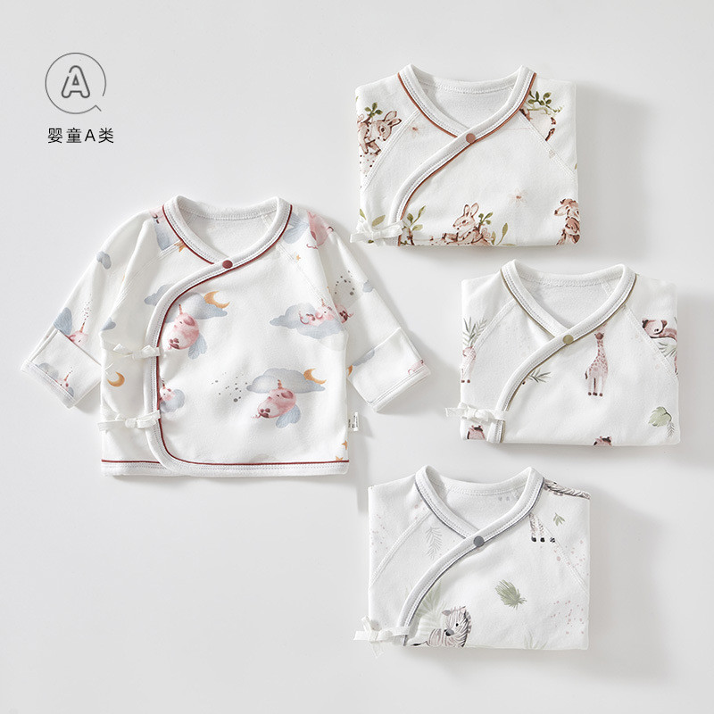 เสื้อแขนยาว ครึ่งหลัง สําหรับเด็กทารกแรกเกิด 52 ซม. - 66 ซม.