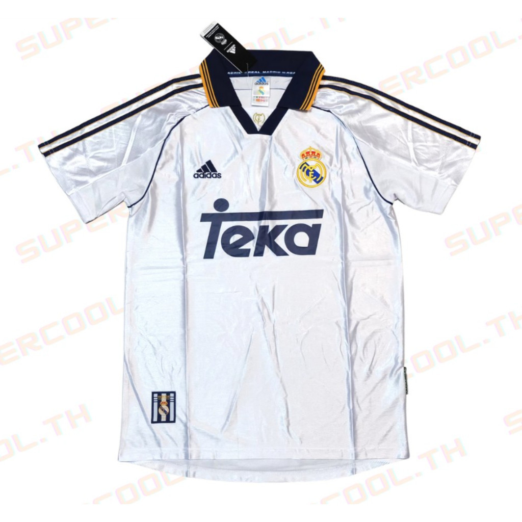 Real Madrid 1998/2000 Home เสื้อบอลย้อนยุคเรอัลมาดริด