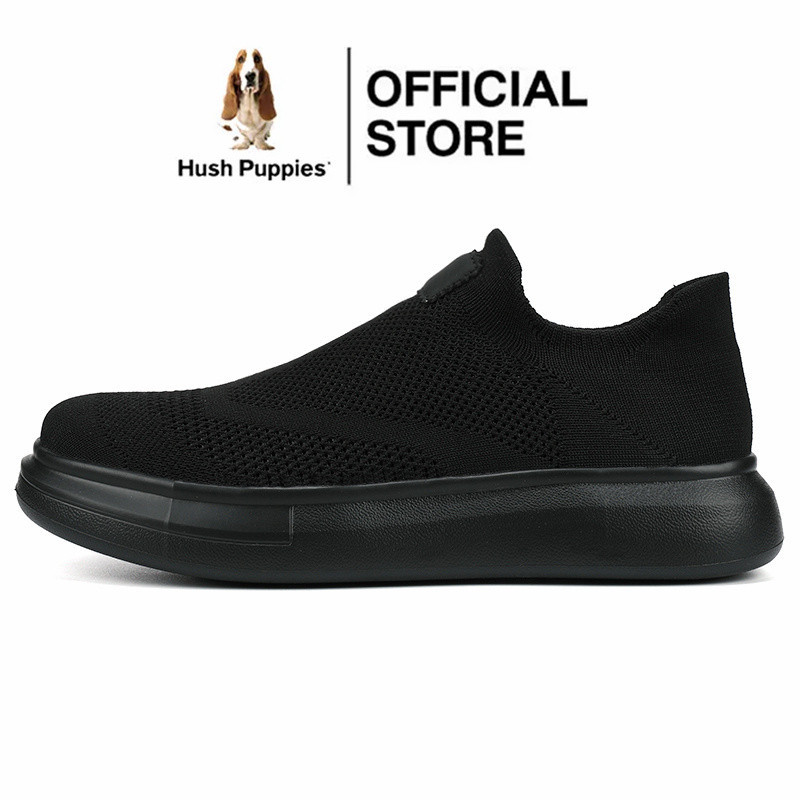 Hush Puppies รองเท้าผ้าใบลําลอง ส้นแบน ขนาดใหญ่ สไตล์เกาหลี สําหรับผู้ชาย เหมาะกับการเล่นกีฬา ไซซ์ 45 46