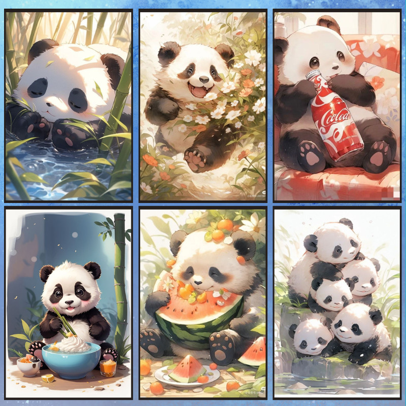📣พร้อมส่ง📣【Cute Panda】jigsaw puzzle-จิ๊กซอว์-300-1000-ชิ้น- ชิ้นของเด็ก จิ๊กซอว์ไม้ 1000 ชิ้น จิ๊กซอว์ 1000 ชิ้นสำหรับผู้ใหญ่ จิ๊กซอ จิ๊กซอว์ 500 ชิ้น🧩411-5 จิ๊กซอว์ 1000 ชิ้น สำหรับ ผู้ใหญ่ ตัวต่อจิ๊กซอว์ จิ๊กซอว์ การ์ตูน