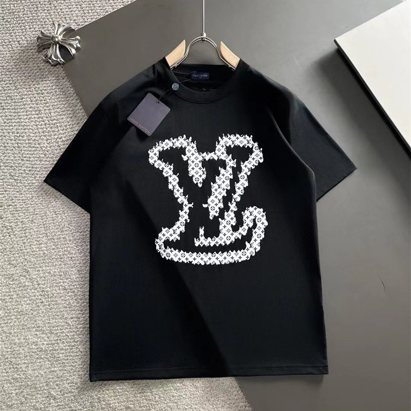 สตรีทแฟชั่นผู้ชายและผู้หญิงผ้าฝ้ายเสื้อยืดรูปแบบคลาสสิกพิมพ์แขนสั้น เสื้อยืด เสื้อลําลอง ไม่จํากัดเพศ