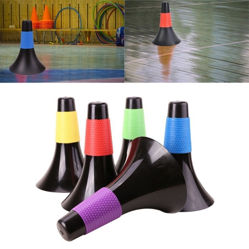 Mon Agility Cones กีฬาการฝึกอบรม Cones Field Marker Cones สําหรับฟุตบอลบาสเกตบอล