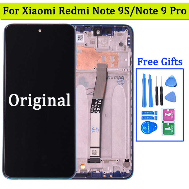 หน้าจอสัมผัส LCD แบบเปลี่ยน สําหรับ Xiaomi Redmi Note 9 Pro Redmi Note 9S