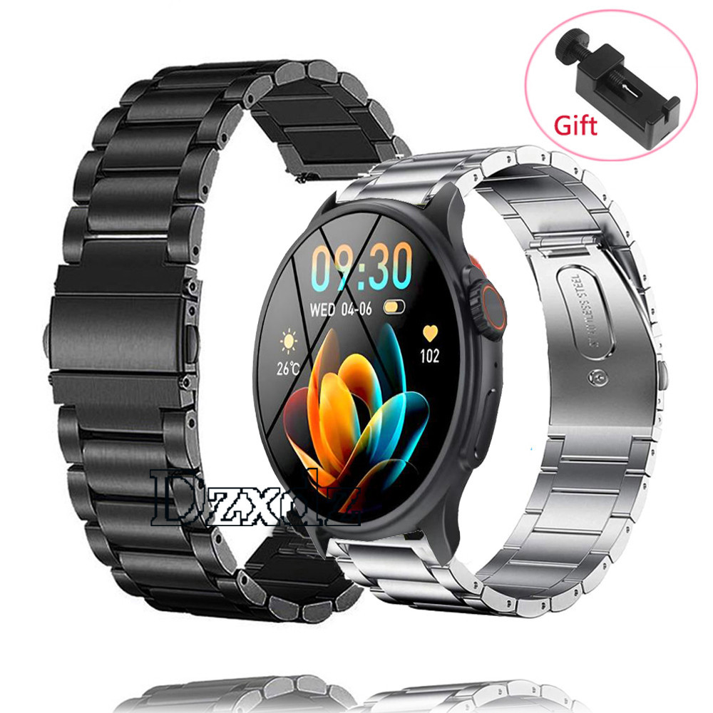 สาย AXON Memo series ll Smart Watch สายนาฬิกา สายนาฬิกาข้อมือสเตนเลส สําหรับ Series 2 Watch