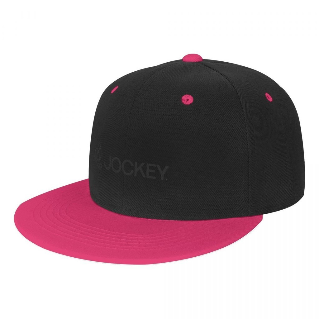 Jockey ชุดชั้นในโลโก้ (2) Hip-Hop เบสบอลหมวกพิมพ์หมวก Sun หมวกหมวก Hip-Hop Hip-Hop หมวกแบน Brim หมวก