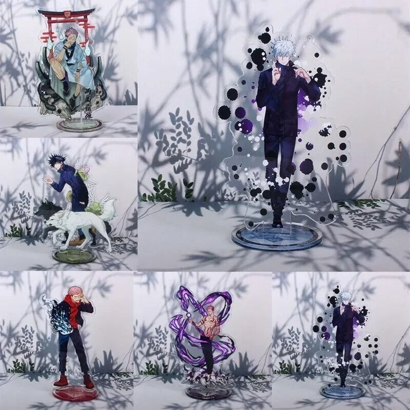 Standee รุ่น Jujutsu Kaisen Gojo Megumi Yuji Nobara Nanami Toge Sukuna Gato 41 Study มุมอุปกรณ์ตกแต่งโต๊ะทํางาน