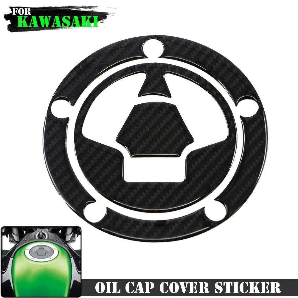 AD Modified 3D Fuel Tank Pad Decals Gas Oil Cap Cover Sticker Protector For Ninja ZX6R ZX10R Z 1000 