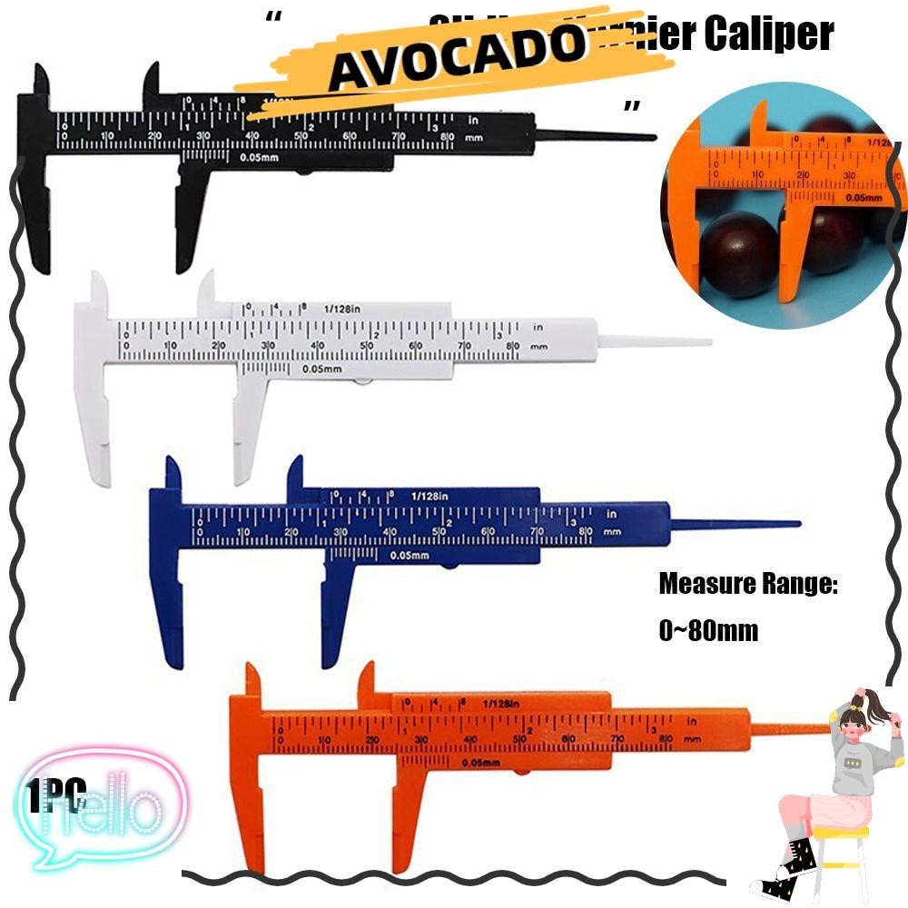 Avocarr เวอร์เนียคาลิปเปอร์ วัดระยะ 0~80 มม. เครื่องมือวิเคราะห์ความลึกของรูรับแสง เครื่องมือวัดเส้นผ่าศูนย์กลาง ความแม่นยําสูง