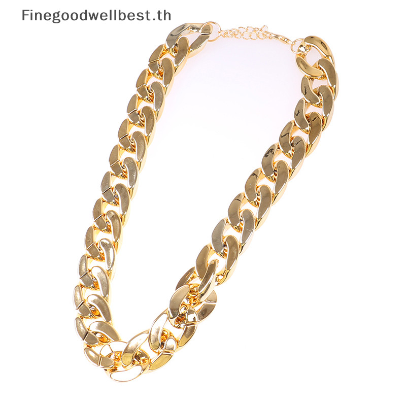 Fbth ขายดี สร้อยคอโซ่ สีทอง ปรับได้ อุปกรณ์เสริม สําหรับสัตว์เลี้ยง สุนัข แมว 1 ชิ้น