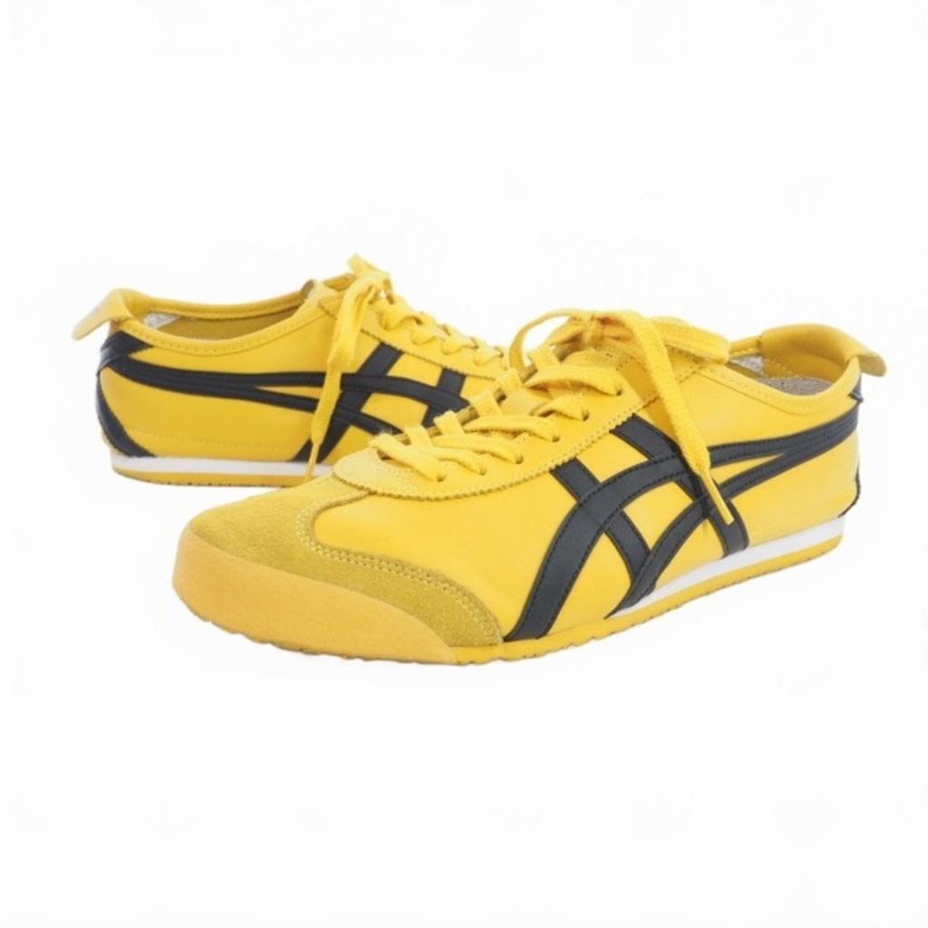 ONITSUKA TIGER MEXICO 66 SNEAKERS 28 cm YELLOW BLACK Direct from Japan Secondhand