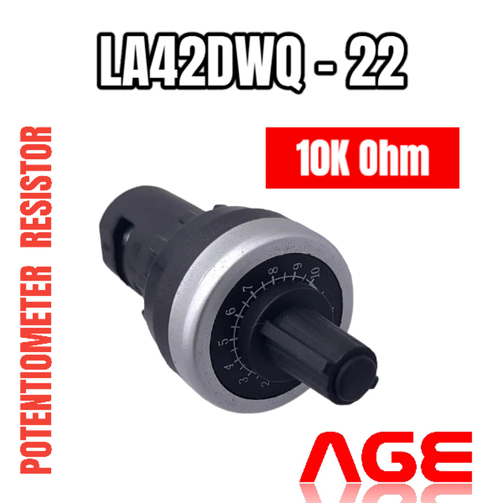 ตัวต้านทานปรับค่าได้ ,10K Ohm ,LA42DWQ-22 -10K ,Potentiometer Variable Resistor