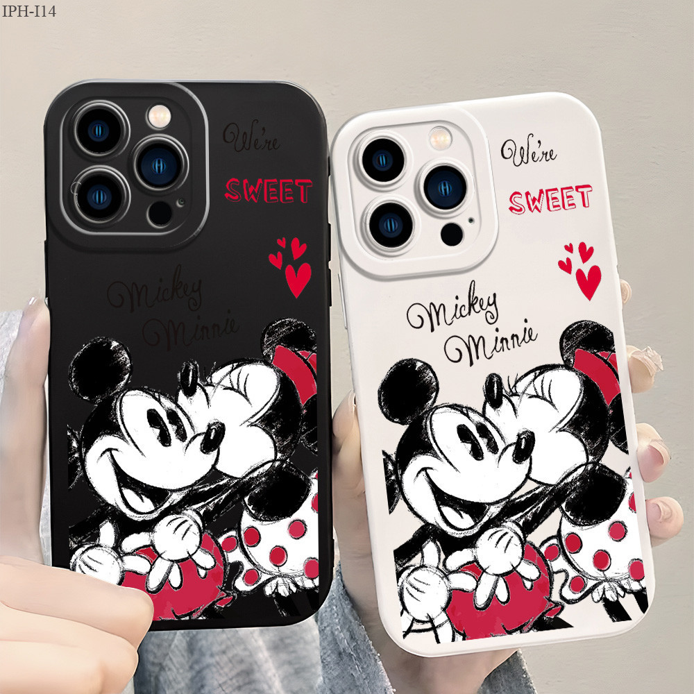 เคส For IPhone 16 15 14 13 12 11 8 7 X XS XR SE Plus Pro Max 2020 2022 เคสไอโฟน เคสนิ่ม เคสโทรศัพท์ Silicone Case TY