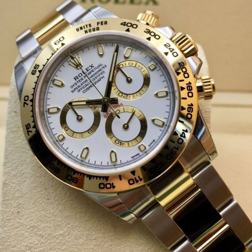 Rolex [ SAPPHIRE GLASS ] นาฬิกาอัตโนมัติDAYTONA สําหรับผู ้ ชาย