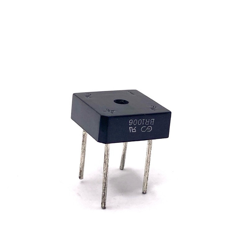 ไดโอดบริด diode Bridge rectifiersไดโอดขาโต๊ะ BR1006 10A600V