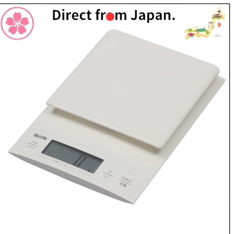 Tanita Cooking Scale Kitchen Weighing Scale Cooking Digital 3kg 0.1g Unit White KD-320 WH