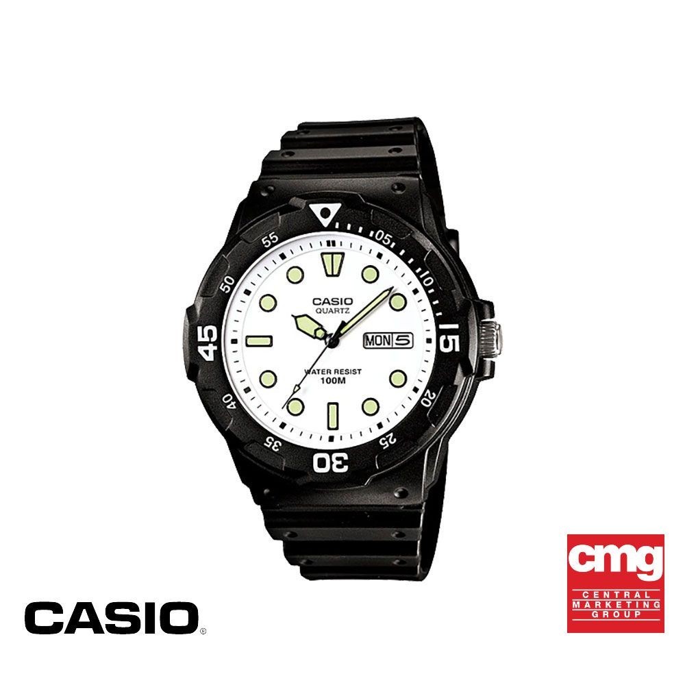 CASIO นาฬิกาข้อมือ CASIO รุ่น MRW-200H-7EVDF วัสดุเรซิ่น สีดำ