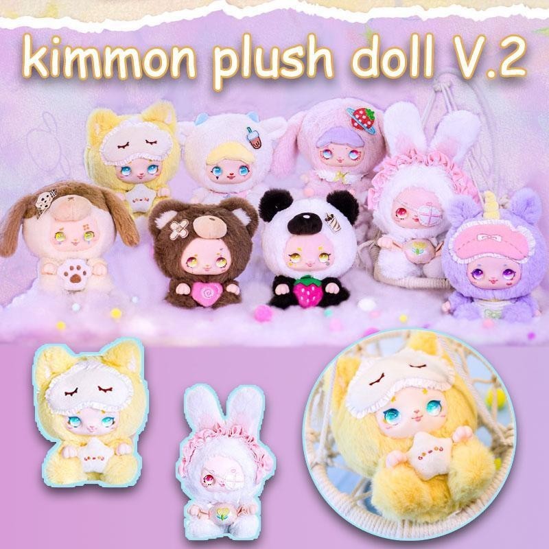 Kimmon Qimeng ชีววิทยากล่องสุ่ม Mega Series Mega Space Molly ตัวเลขของเล่น Mystery Box Anniversary Collection กล่อง