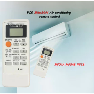 remote รีโมทสากล รีโมทแอร์ Mitsubishi รีโมท ใช้ได้กับทุกรุ่น ต้องจับคู่กันถึงจะใช้ได้ (เหมาะสำหรับ แยกแอร์ )