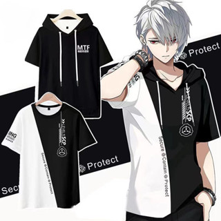 ใหม ่ อะนิเมะ SCP Foundation แขนสั ้ น Hoodie แฟชั ่ นญี ่ ป…