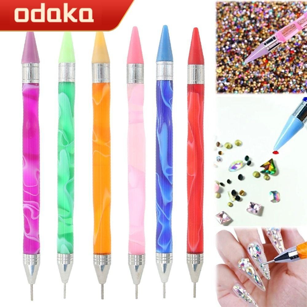 Odaka เพชรภาพวาด Pen, DIY Craft เย ็ บปักถักร ้ อยจุดเจาะ Pen, Cross Stitch อุปกรณ ์ เสริมเล ็ บเล ็ บเครื ่ องมือสบาย 5D เพชรภาพวาดเครื ่ องมือ