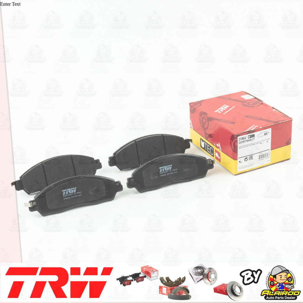 TRW UTEC ผ้าเบรคหน้า Nissan Navara(D23) 2WD,4WD,Calibre ปี 2014-on, NP300 GDB 7948 UT