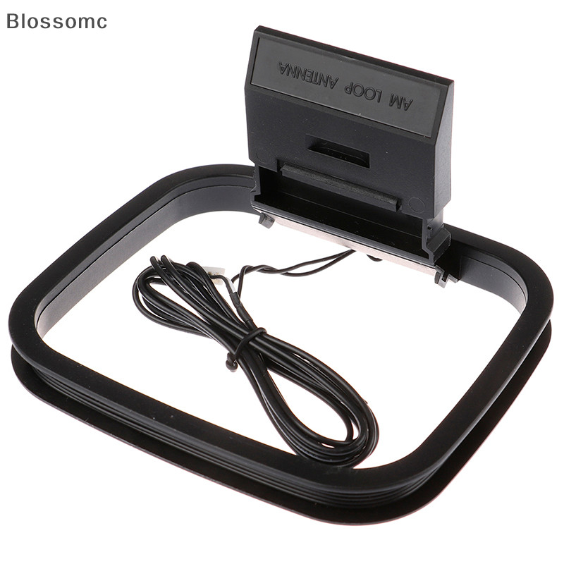 Blossomc Indoor HiFi AM/FM Loop Mini Connector Antenna Home Digital Audio Receivers ใหม ่