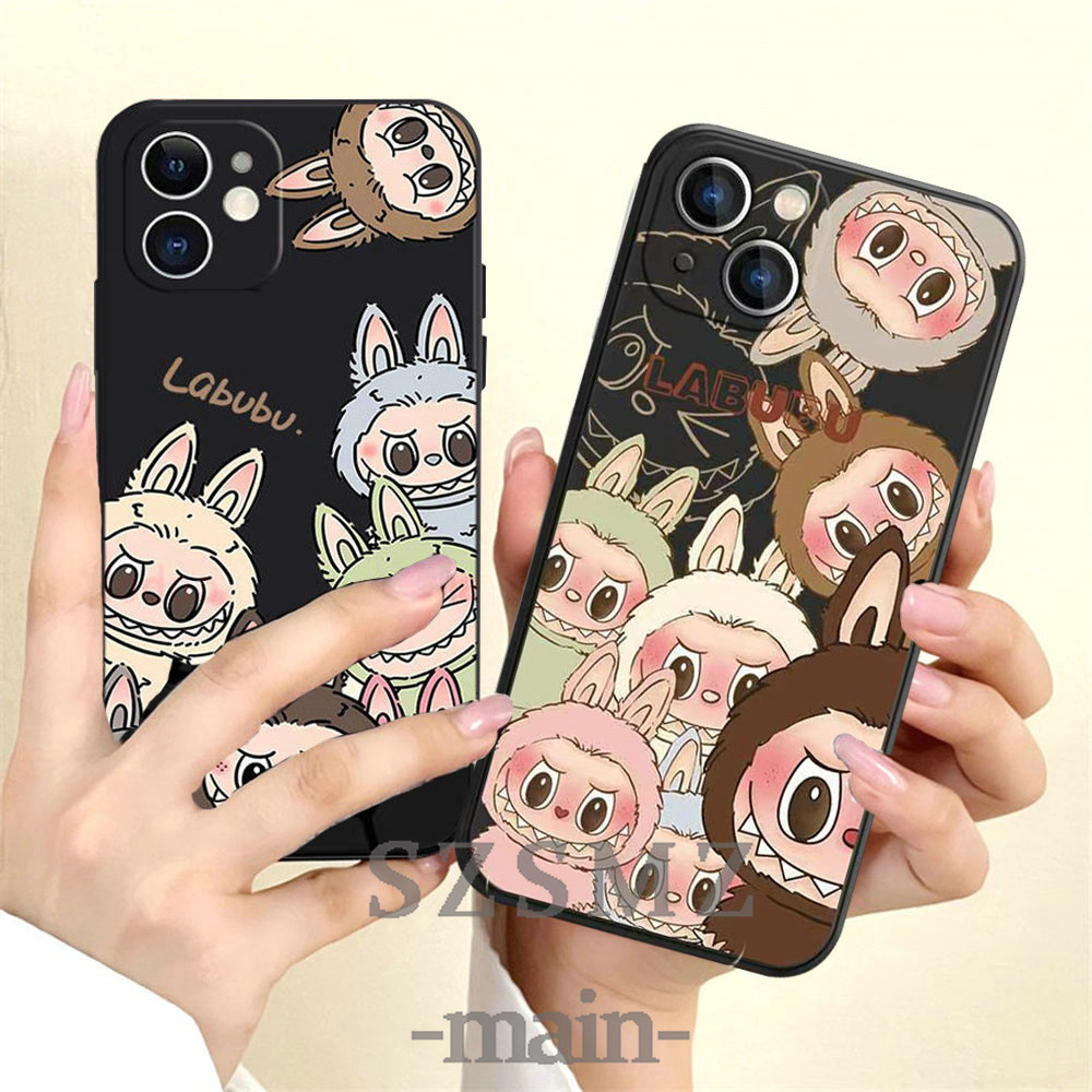 SF| เคส สำหรับ OPPO A18 A38 A58 A73 A74 A91 A93 A94 2020 Reno 2F 3 4 4F 5 5F 6 5z 6z 7z 8z 8T 10 11 Pro Plus 11F F1S F5 Youth F7 F9 F11 Pro Soft Silicone POP MART Labubu Cartoon Phone Case