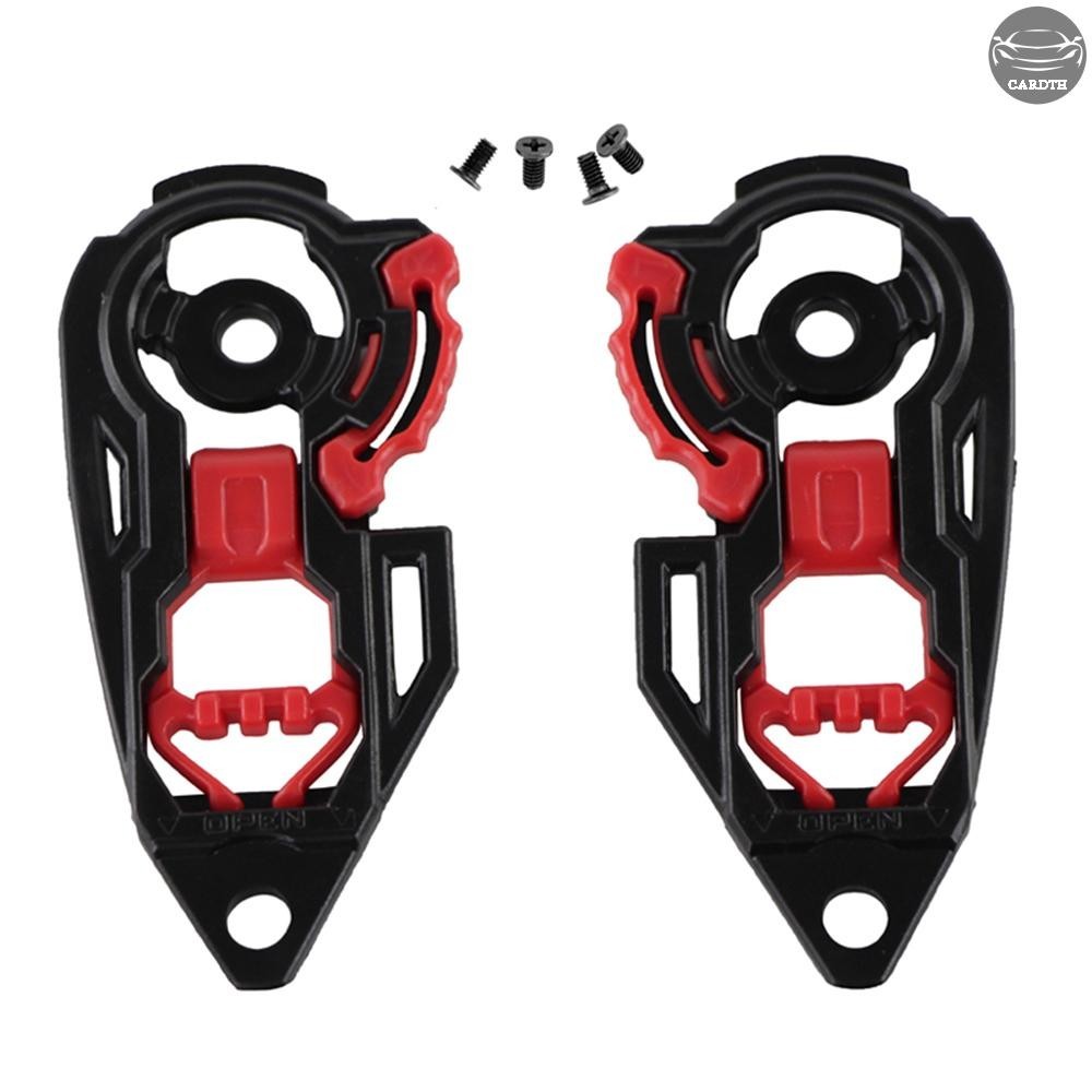 หมวกกันน็อคโล่visorชุดแผ่นเกียร์, 1 คู่รถจักรยานยนต์หมวกกันน็อคVisorฐานเปลี่ยนสําหรับAGV K1 K3sv K5 