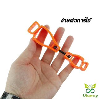 มัลติฟังก์ชั่คลิปถุงมือผู้ถือแขวนยามแรงงานทํางานหนีบ ก คนเบอร์ จับ ความปลอดภัยทํางานเครื่องมือพลาสติก ก (ส่งจากไทย)