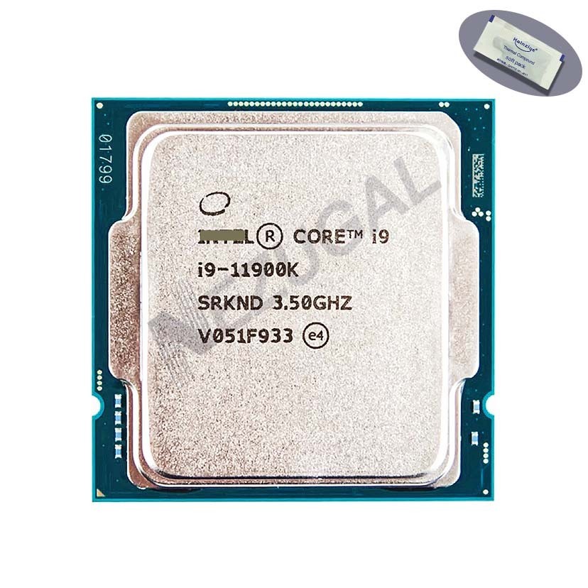 I9-11900k I9 11900K SRKND 3.50 สูงสุด 5.30 Ghz แปด Core 16M 125W LGA1200 CPU โปรเซสเซอร์