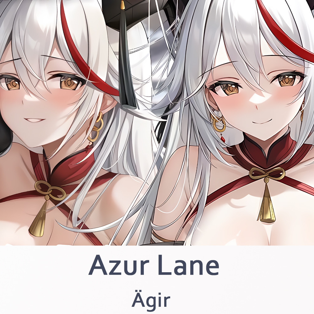 รุ ่ นใหม ่ Dakimakura Azur Lane Agir Full Body หมอนอะนิเมะ Otaku ปลอกหมอนเกมโยนเบาะตกแต ่ งเตียงของขวัญ