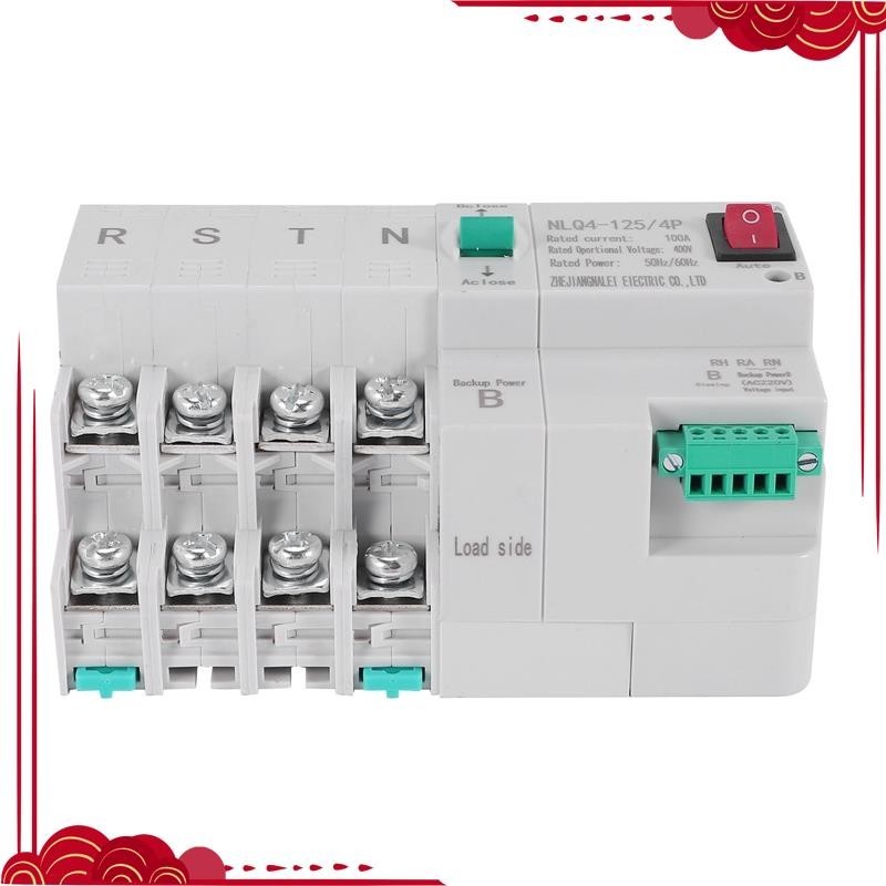 [89TH ]MCB ประเภท Dual Power สวิตช ์ โอนอัตโนมัติ 4P 100A ATS Circuit Breaker สวิตช ์ ไฟฟ ้ า