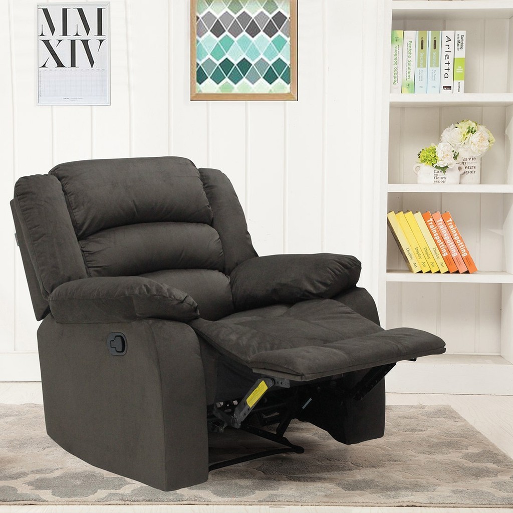 SB Design Square เก้าอี้พักผ่อน 1 ที่นั่ง รุ่น Zhane สีน้ำตาล (95x94x102 ซม.) แบรนด์ KONCEPT FURNITURE