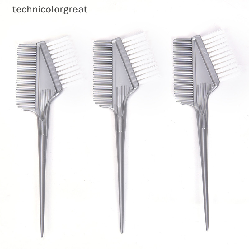 Tcgt ย ้ อมผมแปรงระบายสีหวีตัดผม Salon Tint Hairdressing เครื ่ องมือจัดแต ่ งทรงผม Great