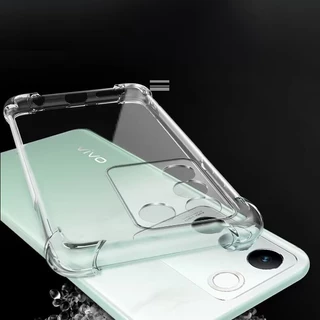 เคส TPU ใส กันกระแทก สำหรับ Vivo V60 Y28 Y03 Y18 Y27 Y28S Y22 Y35 Y20 Y100 Y02 Y02S Y02T Y02A Y16 แบบนิ่ม For วีโว่ 018