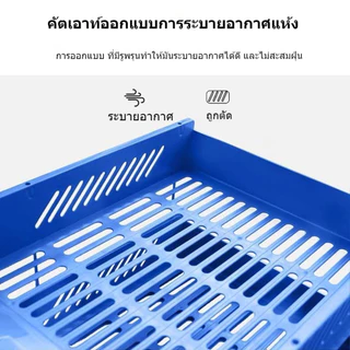 ถาดวางเอกสารพลาสติก ชั้นเอกสาร A4 (3 ชั้น) มี 4 สีให้เลือก
