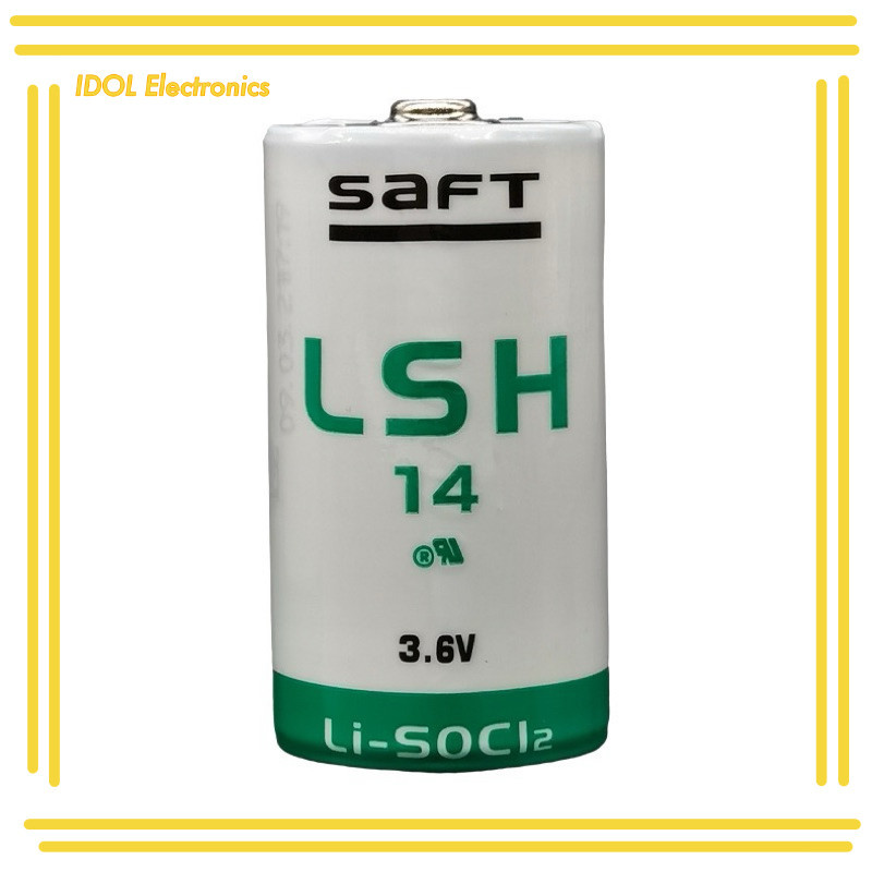 ราคาถูก! แบตเตอรี่  LSH14 size C 3.6V Li-SOCl2 Lithium Battery   มีซอง