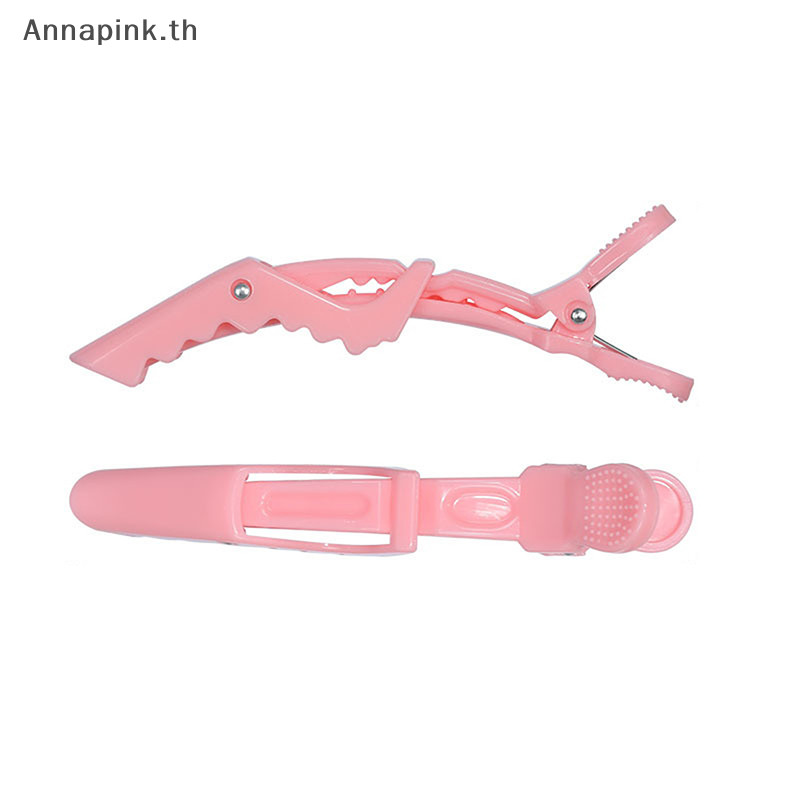 Annapink.th 5/10pcs พลาสติก Hairdressing Clamps Claw ส่วนคลิปจระเข้ตัดผมสําหรับ Salon จัดแต่งทรงผมอุปกรณ์เสริมผม Hairpin EN ราคา ถูกที่สุด ดีลบีเคเค แกลเลอรีภาพที่ 8